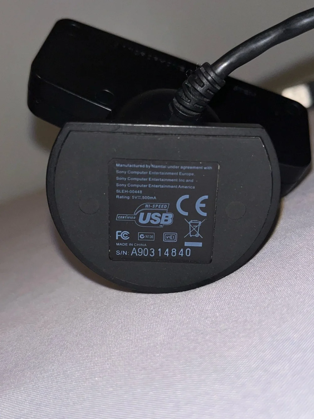 Sony PlayStation Eye Webcam (ModelSLEH-00448) PS3 console Pre-Owned